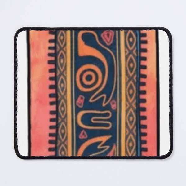 Item preview, TribalPatternRug designed and sold by NeonCosmosArt.