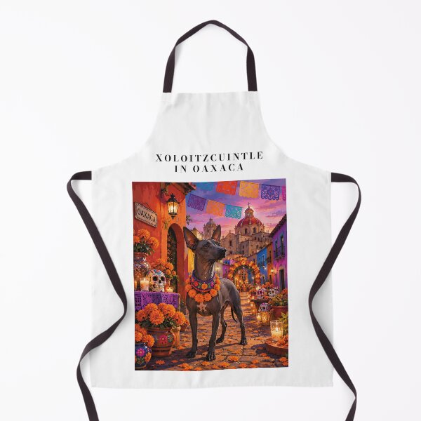 Item preview, Xoloitzcuintle in Oaxaca during the Day of the Dead designed and sold by Nomad-Paws.
