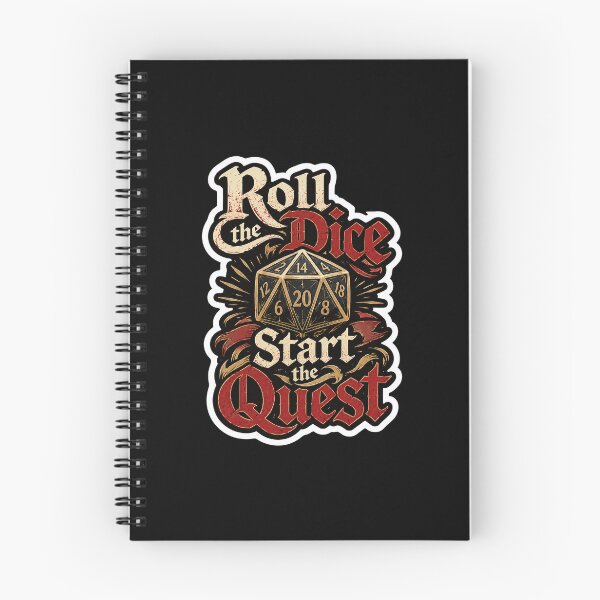 Item preview, Roll The Dice Start The Quest Tabletop RPG Adventure designed and sold by ColeLaniTrading.