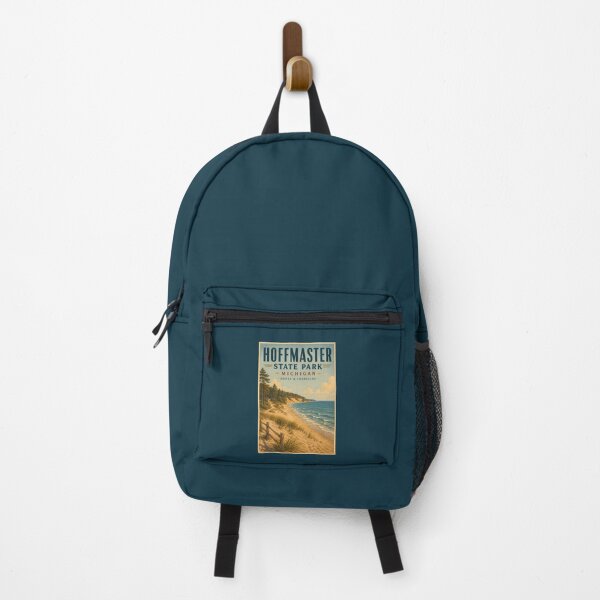 Item preview, Hoffmaster State Park Michigan Illustration Travel Art Vintage designed and sold by KrisSidDesigns.