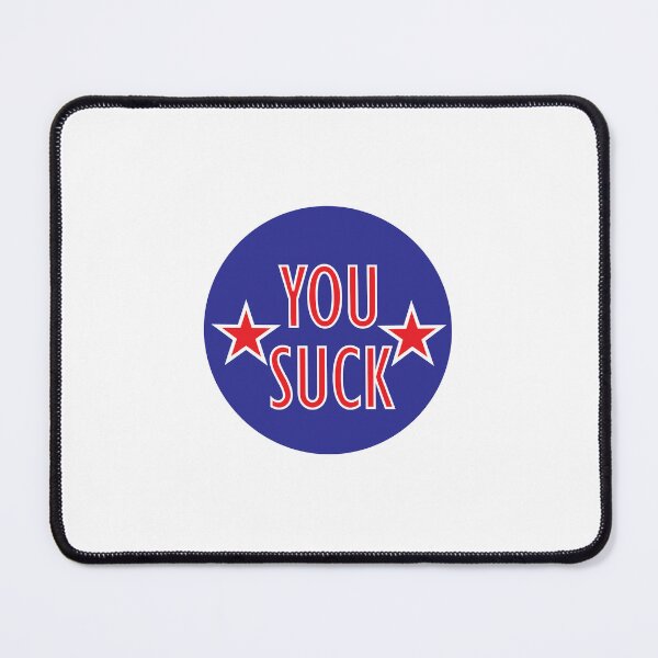 Item preview, You Suck Kurt Angle Pro Wrestling Meme Pin Sticker designed and sold by Rolographics1.