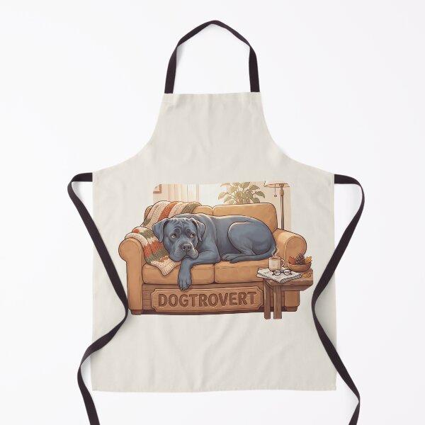 Item preview, Cozy Dogtrovert Grey Mastiff Autumn Sofa designed and sold by MythicCotton.