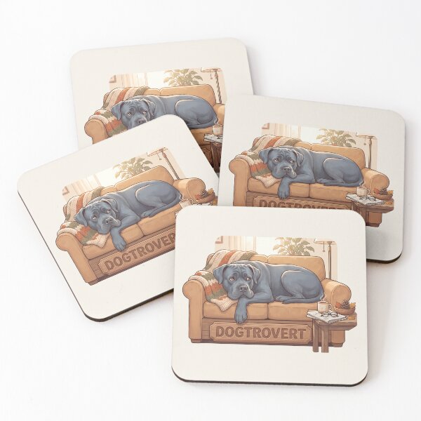 Item preview, Cozy Dogtrovert Grey Mastiff Autumn Sofa designed and sold by MythicCotton.