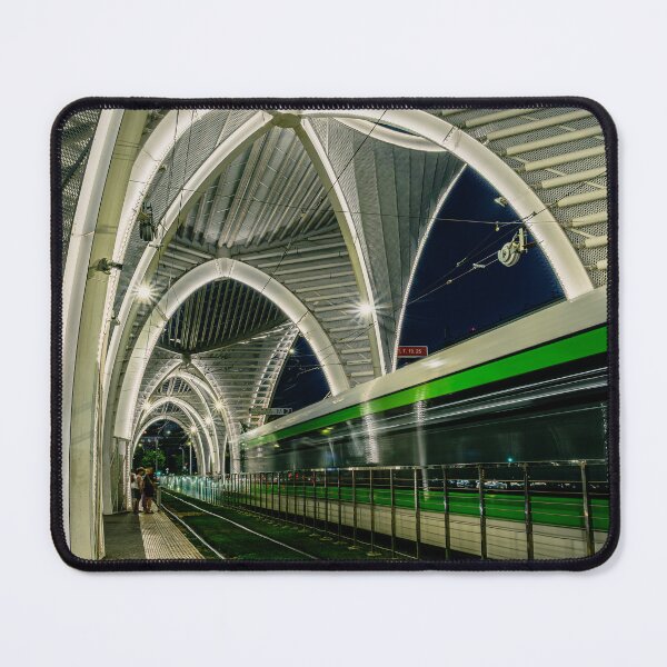 Item preview, Night Tram Station Bucharest designed and sold by Rabee Khalil Photography.