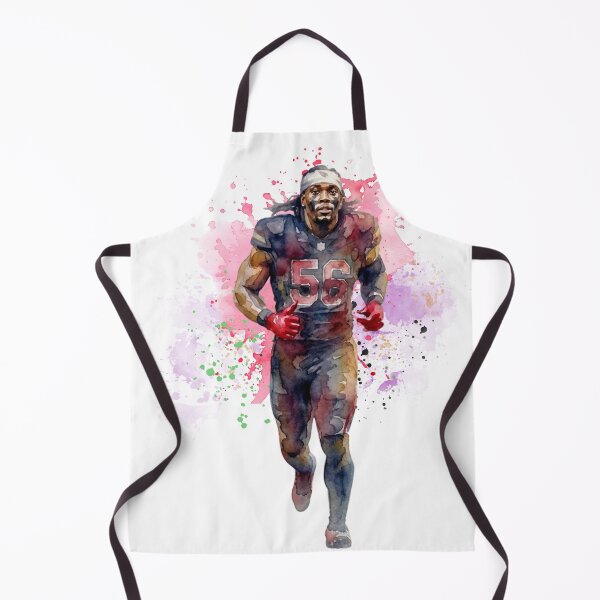 Item preview, American Football Player Cardinals #56 Watercolor Splatter Art designed and sold by Turnersports.