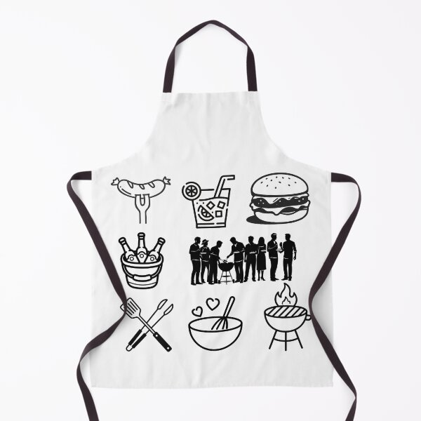 Item preview, Black and White Cookout Stickersheet designed and sold by BlesstB.