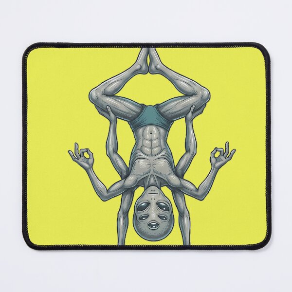 Item preview, Flexibility Level: Extraterrestrial – Alien Yoga Headstand designed and sold by NexxaStoree.