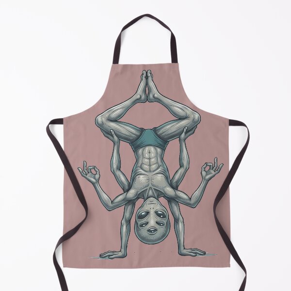 Item preview, Flexibility Level: Extraterrestrial – Alien Yoga Headstand designed and sold by NexxaStoree.