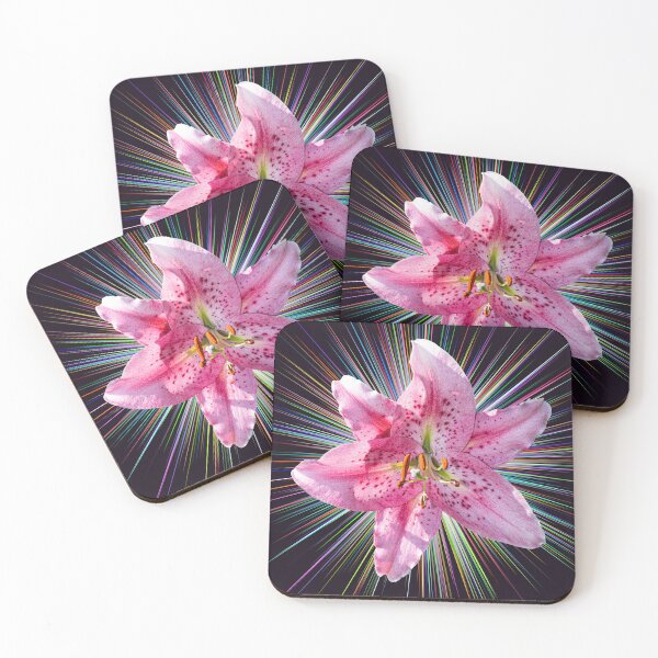 Item preview, Pink Lily Starburst designed and sold by Steve Purnell Photography.