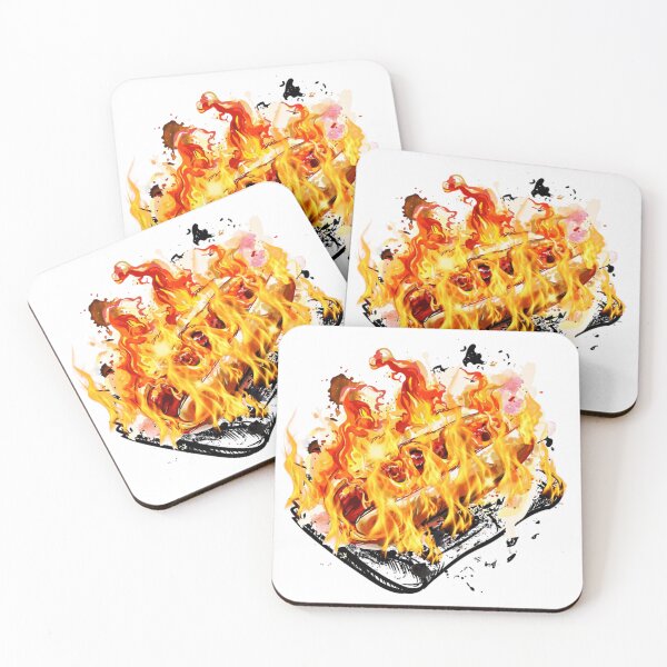 Item preview, The Burning Sausage designed and sold by DEZINOMANIA.