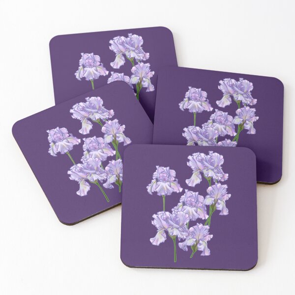 Item preview, Moonlit Irises -- Moonfox designed and sold by KrystalBStudios.