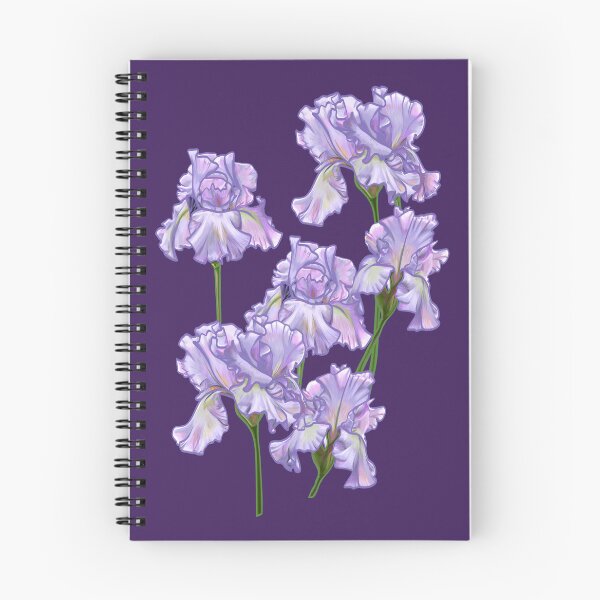 Item preview, Moonlit Irises -- Moonfox designed and sold by KrystalBStudios.