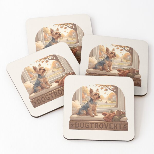 Item preview, Vintage Dogtrovert Yorkie Neighborhood Watch designed and sold by MythicCotton.