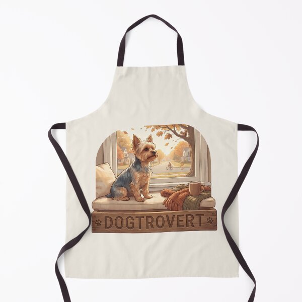 Item preview, Vintage Dogtrovert Yorkie Neighborhood Watch designed and sold by MythicCotton.