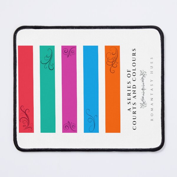 Item preview, ‘A Series of Courts and Colours’ Romantasy Hue Palette Special Edition Graphic Artwork designed and sold by The Colourful Game.