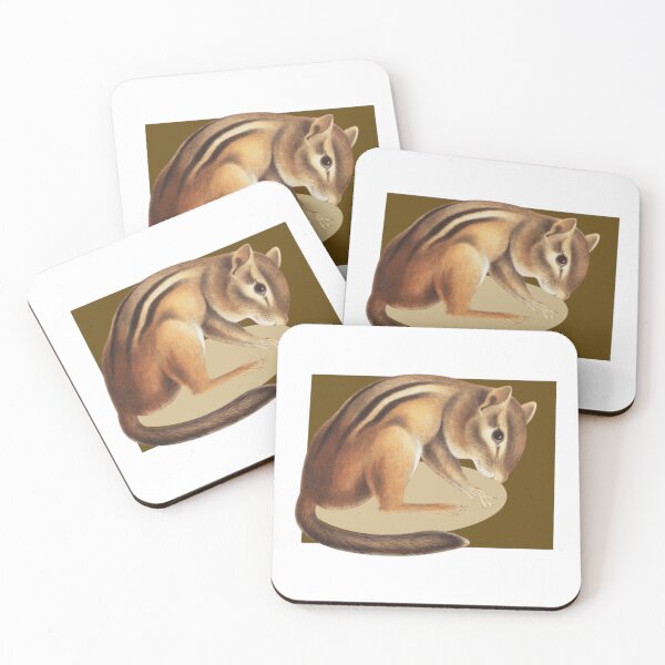 Item preview, Chipmunk On A Brown Backcolor designed and sold by TudyEvansio.