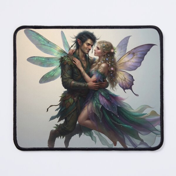 Item preview, Fairy couple designed and sold by Canopy & Canvas.