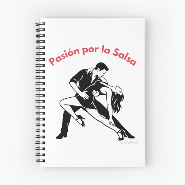 Item preview, Pasión por la Salsa – Red Typography Minimalist Salsa Dance Couple, Elegant Deep Dip Silhouette, Latin Ballroom Dancers Apparel Graphic Sticker designed and sold by SmartPuns.