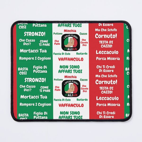 Item preview, Funny Italian Swear Words designed and sold by Frank Moroni.