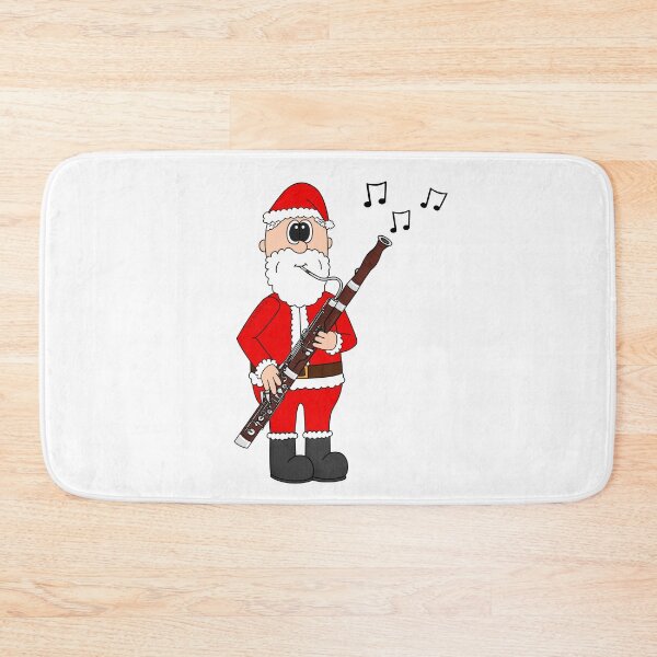 Item preview, Santa Playing Bassoon, Christmas Bassoonist Woodwind Musician designed and sold by doodlerob.