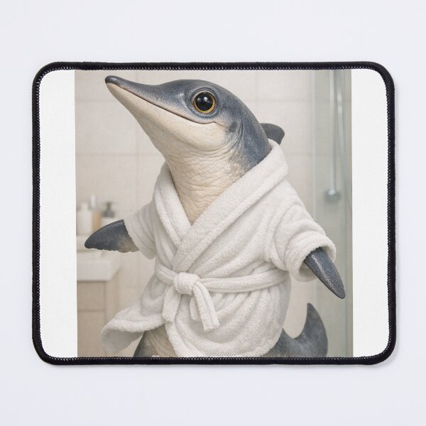 Item preview, Snug Bathrobe Ichthyosaurus designed and sold by Sillytoe.