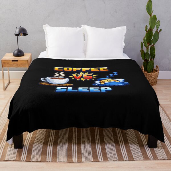 Item preview, Coffee vs Sleep – Pixel Arcade Gamer Design | Retro Video Game Caffeine Lover designed and sold by redsharkuk.