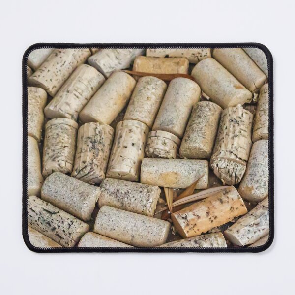 Item preview, Wine Corks Background: Closeup Pile of Natural Cork Stoppers for Wine Bottles designed and sold by Nmallia.