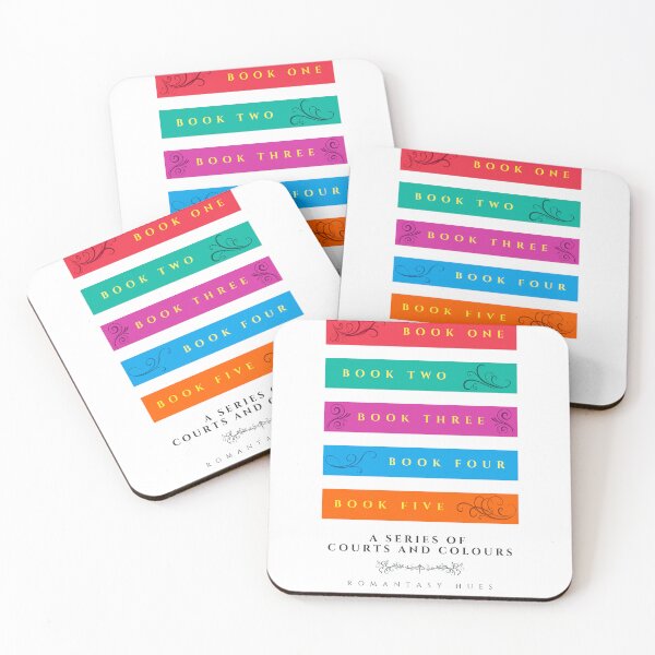 Item preview, ‘A Series of Courts and Colours’ Romantasy Hue Palette Special Edition Book Number Artwork designed and sold by The Colourful Game.
