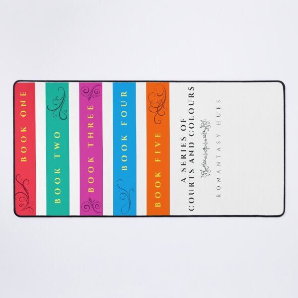 Item preview, ‘A Series of Courts and Colours’ Romantasy Hue Palette Special Edition Book Number Artwork designed and sold by The Colourful Game.