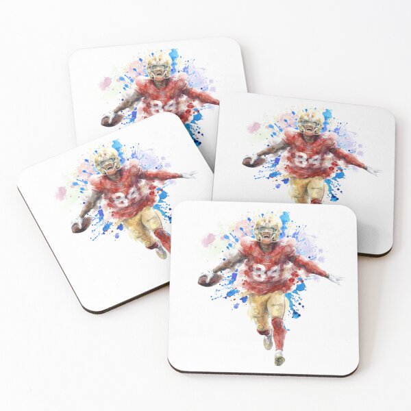 Item preview, American Football Player Watercolor Splatter Art - Victory Touchdown Celebration designed and sold by Cucuzeus.