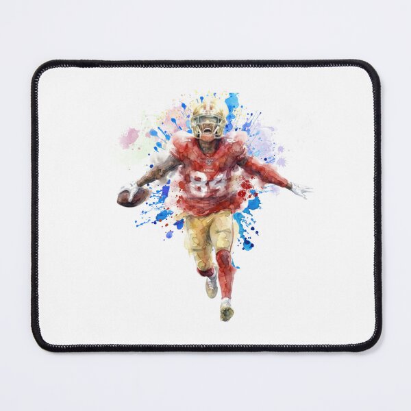 Item preview, American Football Player Watercolor Splatter Art - Victory Touchdown Celebration designed and sold by Turnersports.