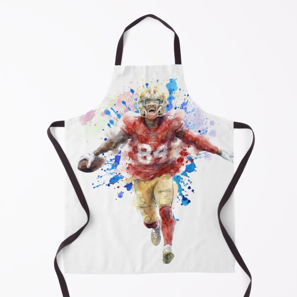 Item preview, American Football Player Watercolor Splatter Art - Victory Touchdown Celebration designed and sold by Turnersports.