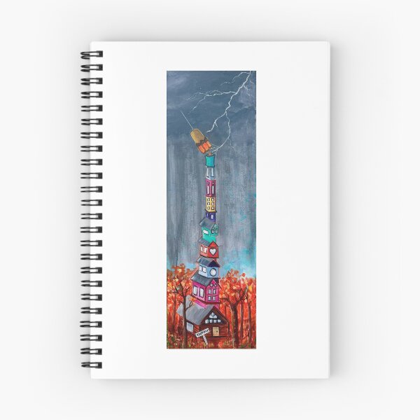 Item preview, THE TOWER Card 16 Alaska Major Arcana designed and sold by Cabin Fever in Alaska.