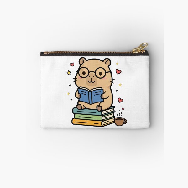 Item preview, Cute Kawaii Capybara Rcapybaraeading Book Sticker designed and sold by sousou-83.