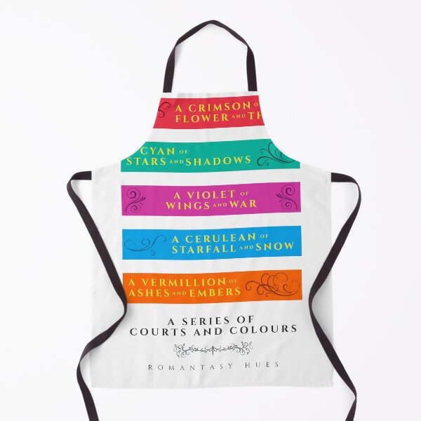 Item preview, ‘A Series of Courts and Colours’ Romantasy Hue Palette Special Edition Book Name Artwork designed and sold by The Colourful Game.