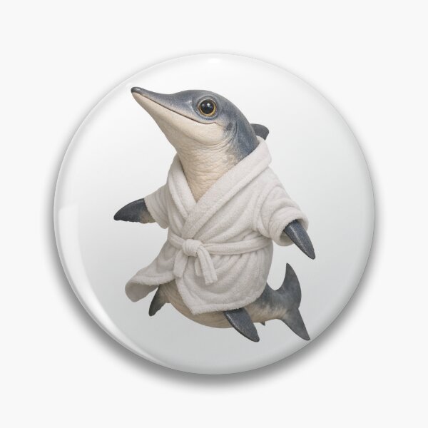 Item preview, Plush Bathrobe Ichthyosaurus designed and sold by Sillytoe.