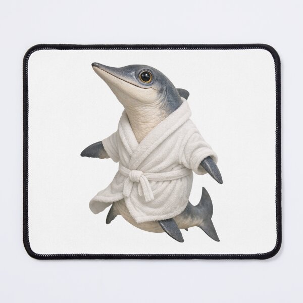 Item preview, Plush Bathrobe Ichthyosaurus designed and sold by Sillytoe.