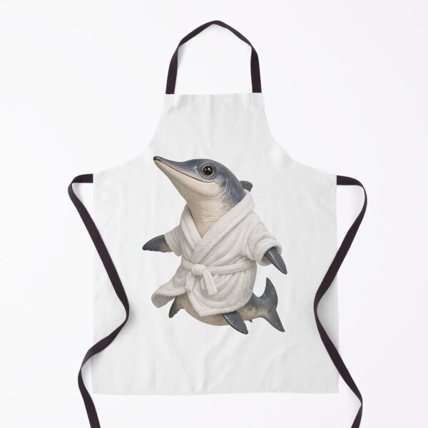 Item preview, Plush Bathrobe Ichthyosaurus designed and sold by Sillytoe.