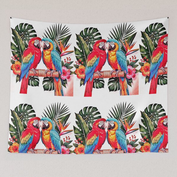 Item preview, Two colorful macaws designed and sold by The Empire Of Digital Art..