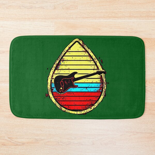 Item preview, Retro Guitar | Vintage Sunset 80s Design Electric Guitar designed and sold by AstronautMerch.