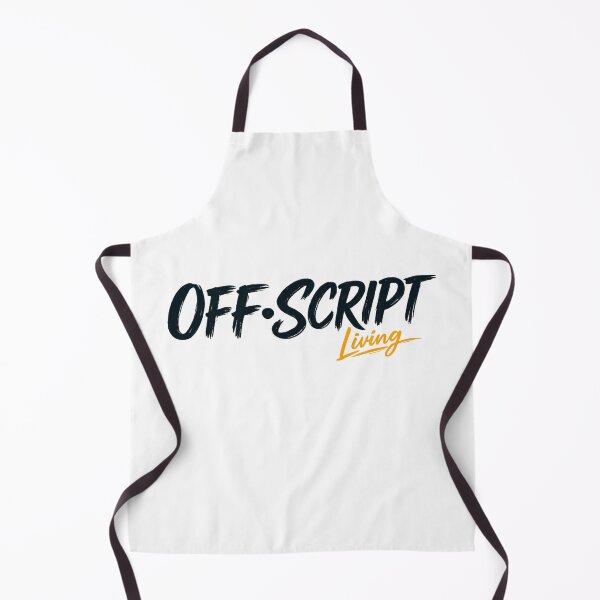 Item preview, Off Script Living Logo - Black and Ochre designed and sold by Woop Woop .