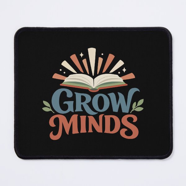 Item preview, Grow Minds Open Book – Teacher Gift designed and sold by stylishdzign.