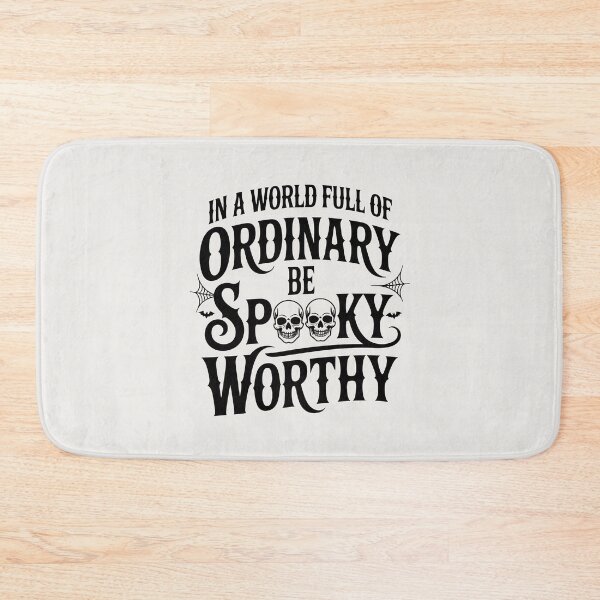 Item preview, In a World Full of Ordinary, Be Spooky-Worthy – Halloween Quote Design designed and sold by Jollys-ArtShop.