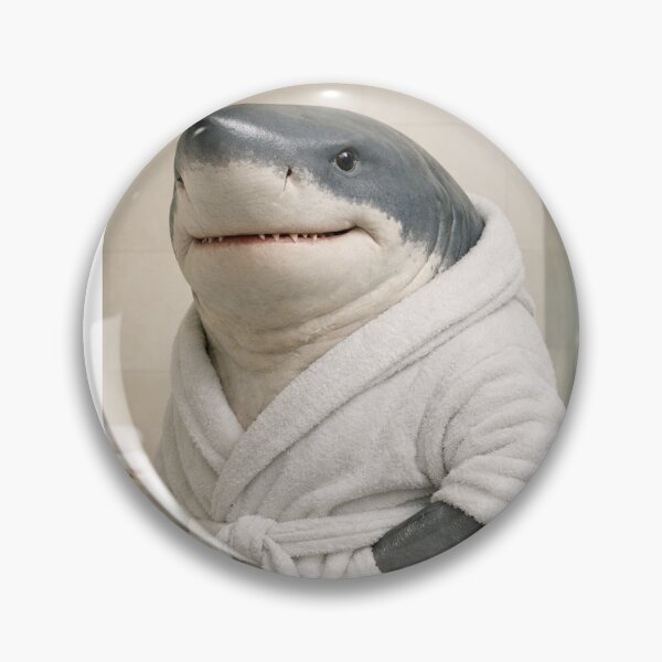 Item preview, Cozy Bathrobe Megalodon designed and sold by Sillytoe.
