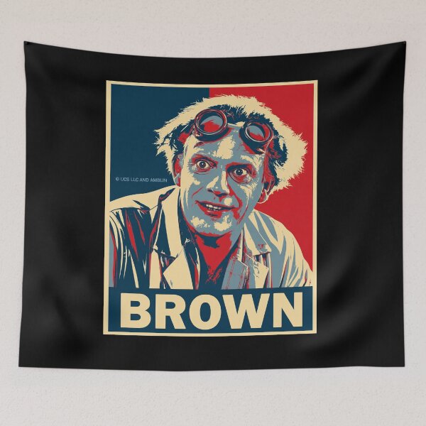 Item preview, Back to the Future - Doc Brown designed and sold by ValentinaHramov.