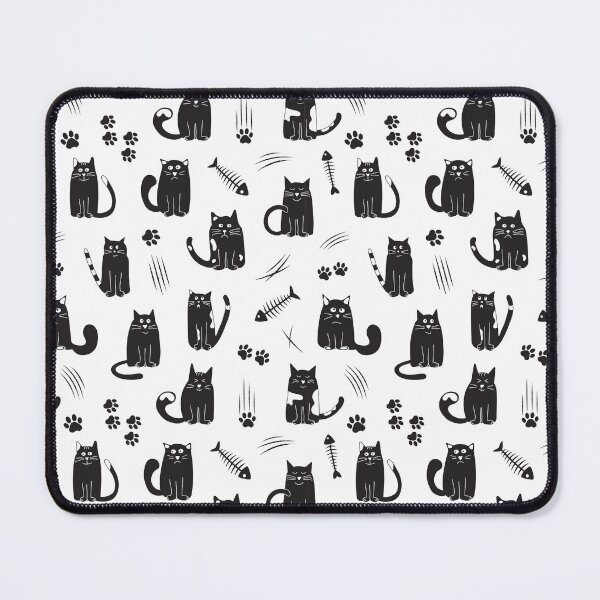 Item preview, black cats designed and sold by Linda Finstad.