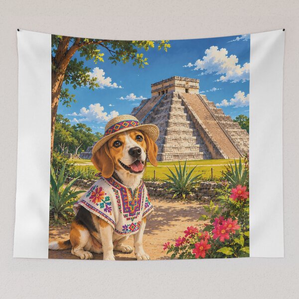 Item preview, Beagle Channel off Chichen Itza designed and sold by Nomad-Paws.