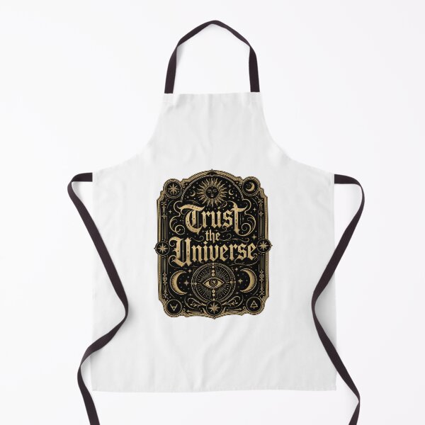 Item preview, Trust the Universe Celestial Tarot Gothic Gold Aesthetic Sticker designed and sold by crazyhome.