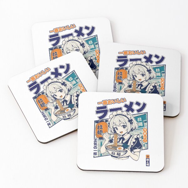Item preview, Anime Ramen Maid | Cute Kawaii Japanese Noodle Girl for Anime & Manga Fans designed and sold by MAID4U.