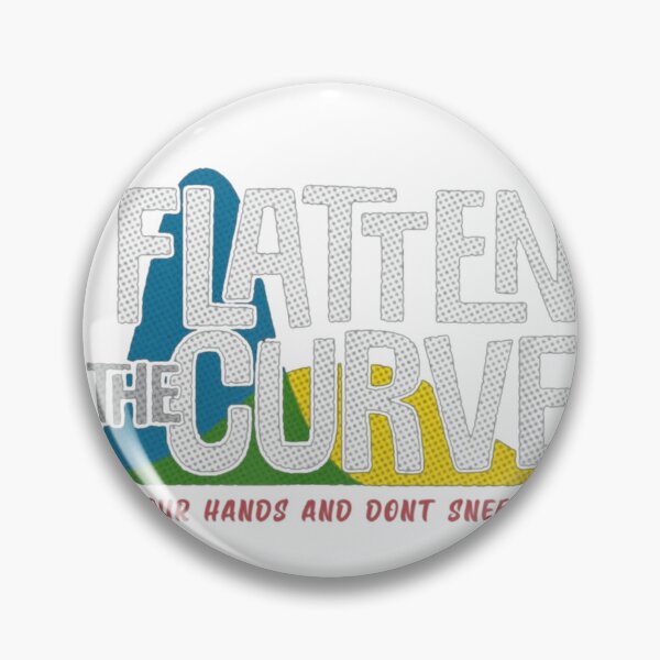 Item preview, flatten the curve public health virus wash your hands tee shirts designed and sold by WmVillanuevaup.